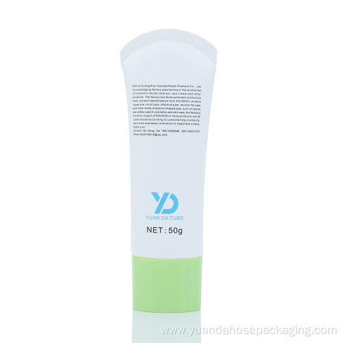 100g empty facial cleanser soft tube for cosmetics